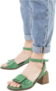 Carmens High Heel Sandals Groen Dames