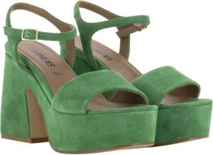 Carmens High Heel Sandals Groen Dames