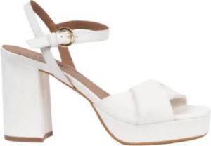 Carmens High Heel Sandals Wit Dames