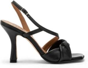 Carmens High Heel Sandals Zwart Dames