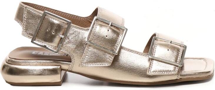 Car s Roze Sandalen met Vierkante Gesp