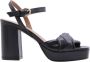 Carmens Sandaal Black Dames - Thumbnail 2