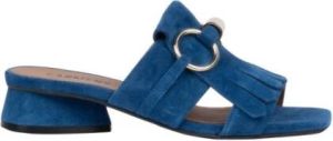 Carmens Sliders Blauw Dames