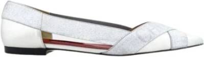 Carolina Herrera Flats Gray Dames