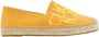 Carolina Herrera Geborduurde leren espadrilles - Thumbnail 1
