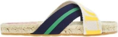 Carolina Herrera Gestreepte Grosgrain Shopping Espadrilles Multicolor Dames