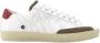 Carolina Herrera Leren Sneakers met Initialen en Contrasterende Hiel - Thumbnail 1