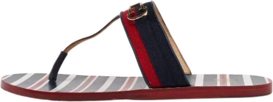 Carolina Herrera Pre-owned Canvas sandals Multicolor Dames