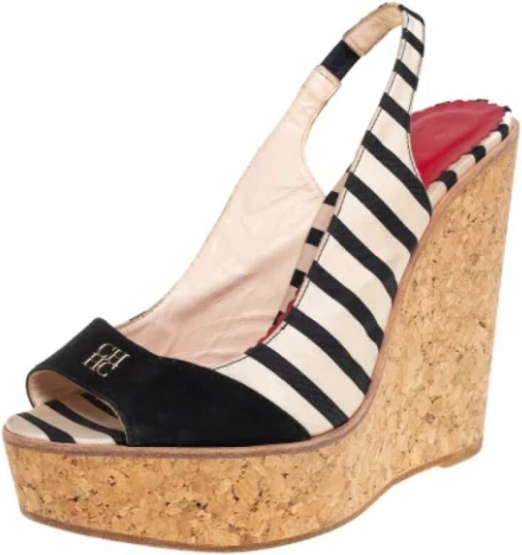 Carolina Herrera Pre-owned Fabric sandals Multicolor Dames