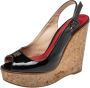 Carolina Herrera Pre-owned Leather sandals Black Dames - Thumbnail 1