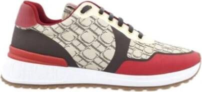Carolina Herrera Runner Sneakers Shopping Canvas Contrast Stukken Multicolor Dames