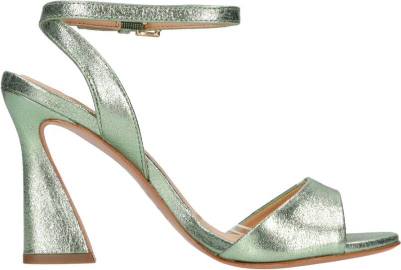 Carrano Sandalen Groen Green Dames