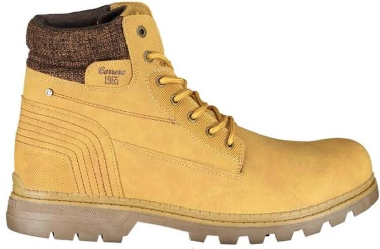 Carrera Gele veterschoenen met contrastdetail Yellow Heren