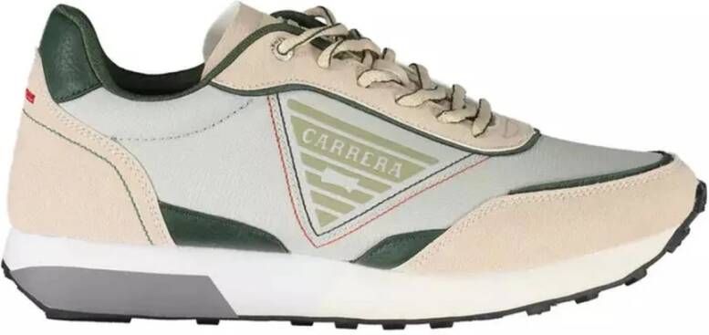 Carrera Beige Polyester Sneaker met Contrasterende Details Beige Heren