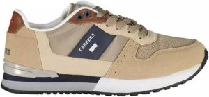 Carrera Beige Polyester Sneaker voor Heren met Contrasterende Details Beige Heren