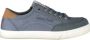 Carrera Blauwe Sportieve Vetersneakers met Contrastdetails Blue Heren - Thumbnail 4