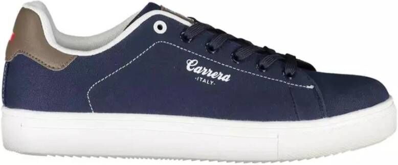 Carrera Blauwe polyester sneaker voor heren Blauw Heren