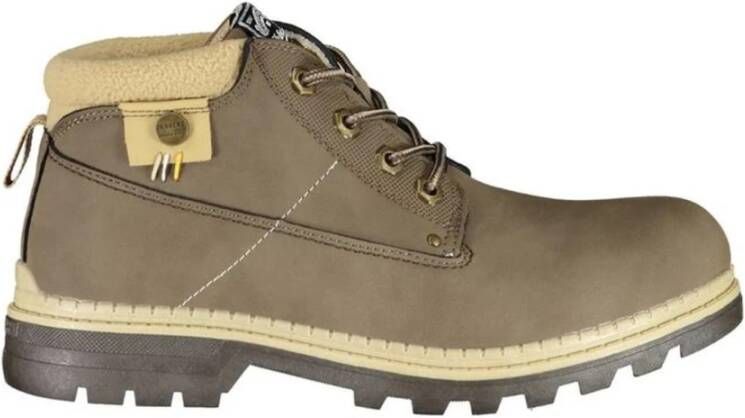Carrera Bruine Chukka-laarzen met contrasterende details Brown