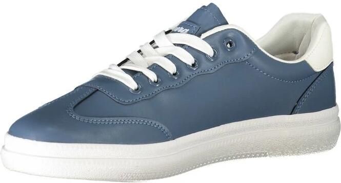 Carrera Blauwe Polyester Sneaker met Contrastdetails Blue Heren