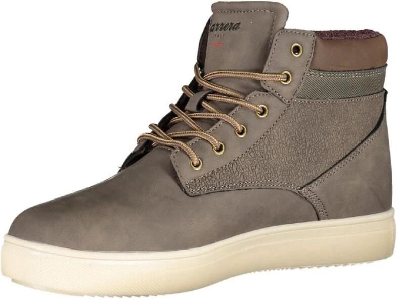 Carrera Bruine veterschoenen met contrastdetails Brown Heren