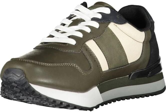 Carrera Glide Sportieve Sneakers met Contrasterende Veters Green Heren - Foto 2
