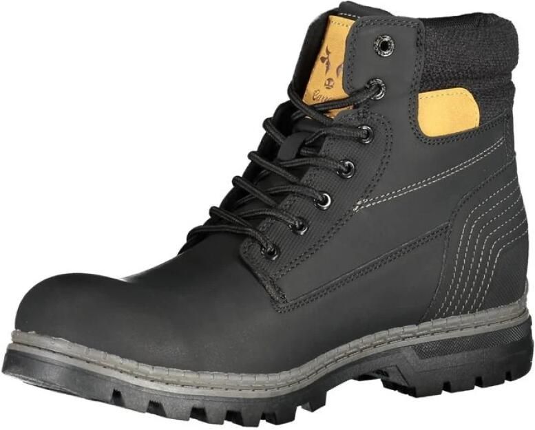 Carrera Elegante Zwarte Veterschoenen met Contrasterende Accenten Black Heren - Foto 2