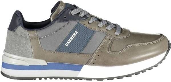 Carrera Bruine Sportieve Veterschoenen met Contrastdetails Brown Heren