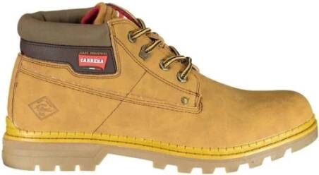 Carrera Gele Veterschoen met Contrasterende Details