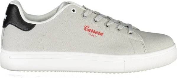 Carrera Grijze Eco Lederen Heren Sneaker