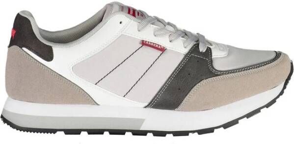 Carrera Grijze Eco Leren Heren Sneaker