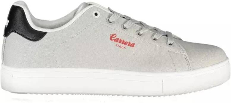 Carrera Grijze Polyester Sneaker met Contrasterende Details Grijs Heren