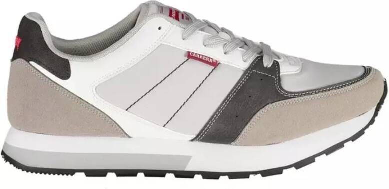 Carrera Grijze Polyester Sneaker met Contrasterende Details Grijs Heren