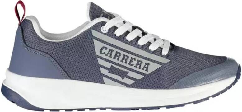 Carrera Polyester Sneaker Met Contrasterende Details En Logo