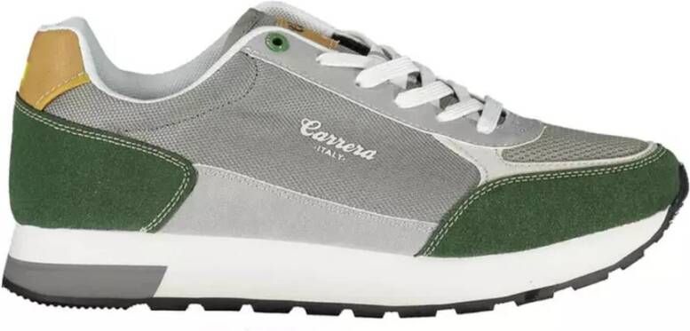 Carrera Grijze Sneaker voor Heren met Contrasterende Details Grijs Heren