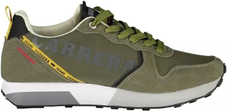 Carrera Groene Polyester Sneaker met Veters voor Heren Groen Heren