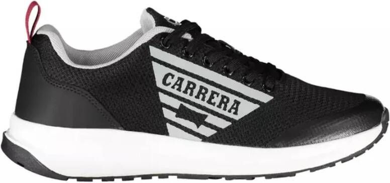 Carrera Heren Sports Sneaker met Contrasterende Details Black Heren