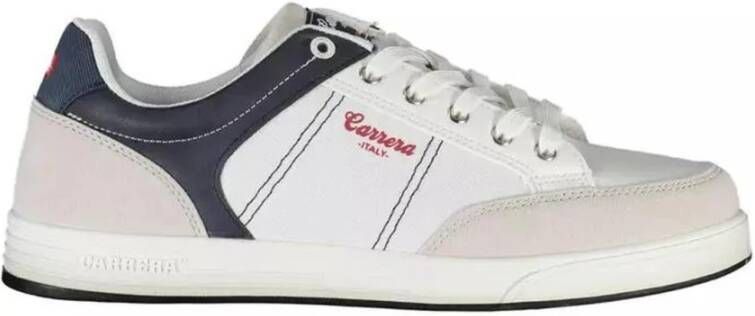 Carrera Witte sportschoenen met contrasterende accenten White Heren