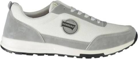 Carrera Witte Polyester Sneakers met Veters Multicolor Heren