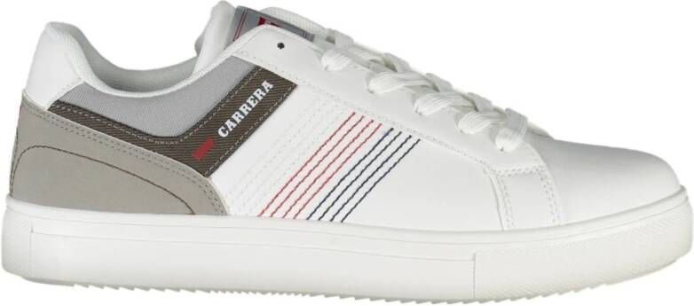 Carrera Witte Polyester Sneaker voor Heren met Contrasterende Details White Heren - Foto 2