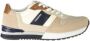 Carrera Sportieve Beige Vetersneakers Contrastdetails Beige Heren - Thumbnail 14