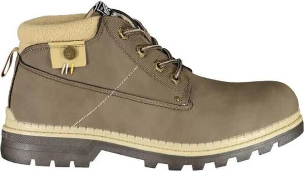 Carrera Bruine Chukka-laarzen met contrasterende details Brown