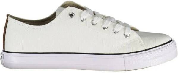 Carrera Witte Polyester Sneaker met Contrastdetails White Heren