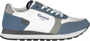 Carrera Witte Polyester Sneaker met Contrasterende Details Grijs Heren