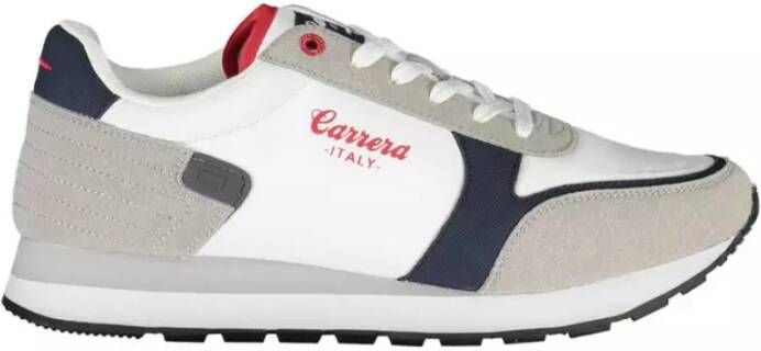 Carrera Witte Polyester Sportschoen White Heren