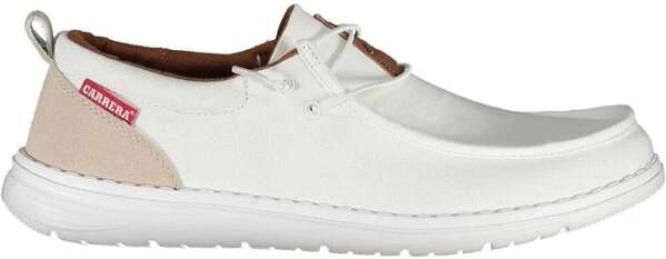 Carrera Witte Polyethyleen Formele Mocassin Beige Heren