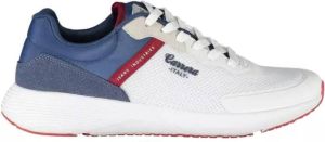 Carrera Witte Sneaker voor Heren met Contrasterende Details Meerkleurig Heren