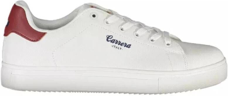 Carrera Witte Sneaker voor Heren met Contrasterende Details Wit Heren