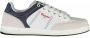 Carrera Witte Vetersneaker met Contrasterende Details White Heren - Thumbnail 1