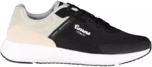 Carrera Zwarte Polyester Sneaker met Contrasterende Details Zwart Heren