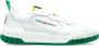 Casablanca Low-Top Sneakers Court Sneakers Leather White Green in wit - Thumbnail 1